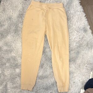 Everyday Cozy Track Joggers - Beige Medium